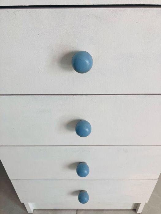 Movel Camiseiro com 5 gavetas branco