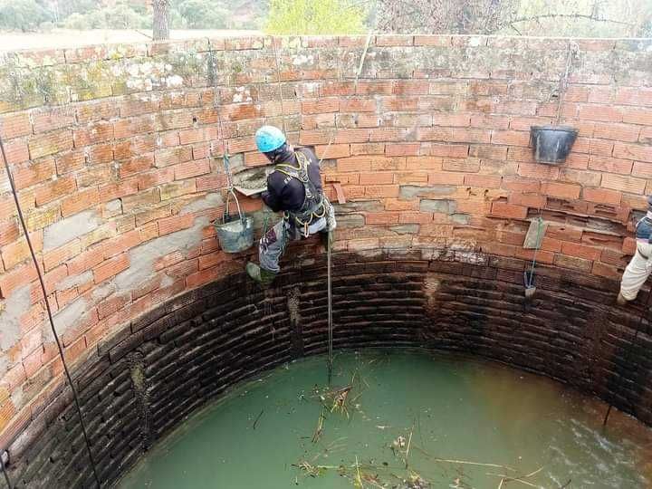 Limpeza de poços e manutenção