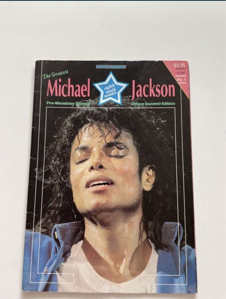 Michael Kackson magazyn po Angielsku, lata 80 + 1 plakat