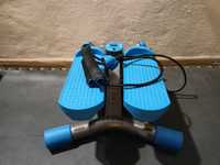 Decathlon Domyos Mini Stepper Twister Turkusowy