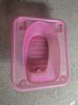 Banheira cor de rosa bebé