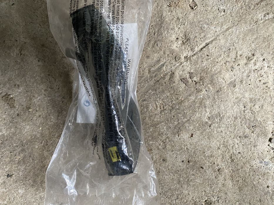 Чорні очки для різки