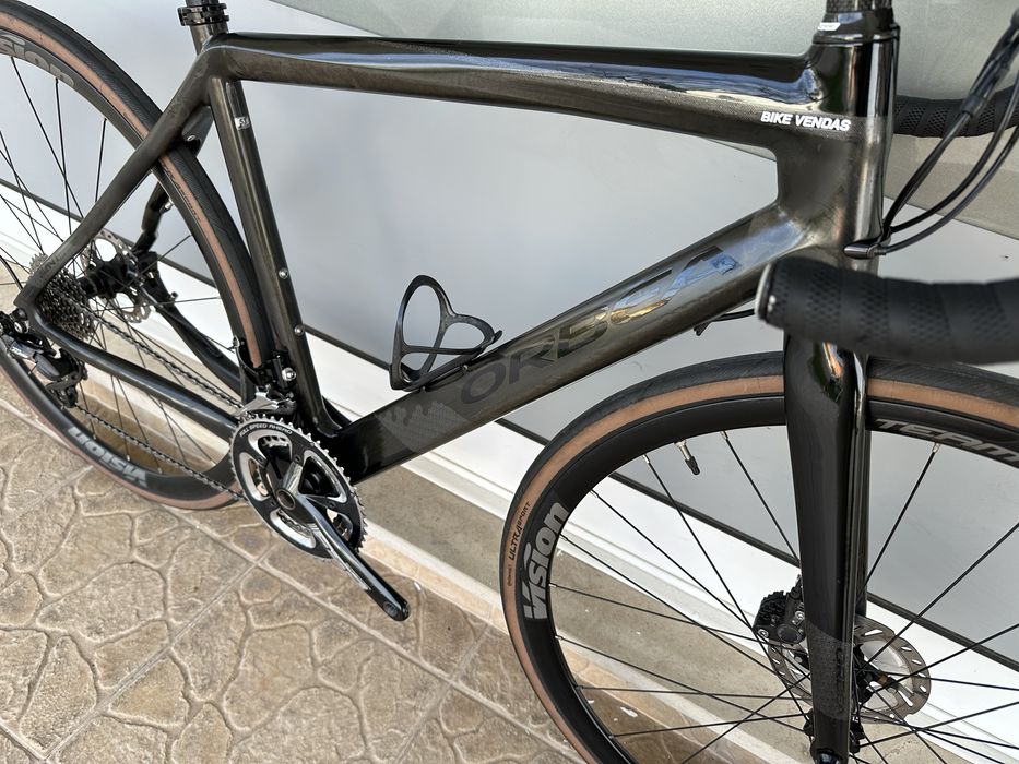 Bicicleta de estrada de disco - carbono