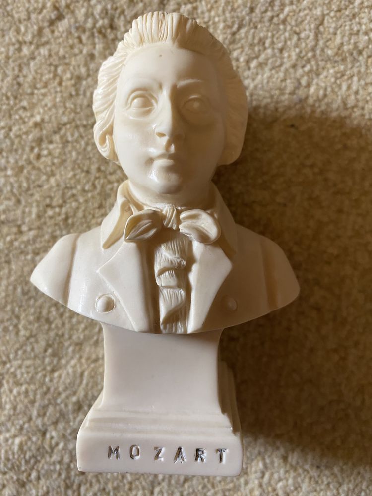 Mozart G.R vintage бюст, статуэтка