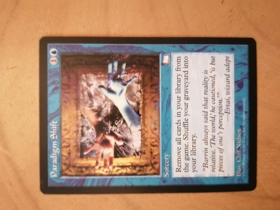 Paradigm Shift (Weatherlight) - Magic the Gathering