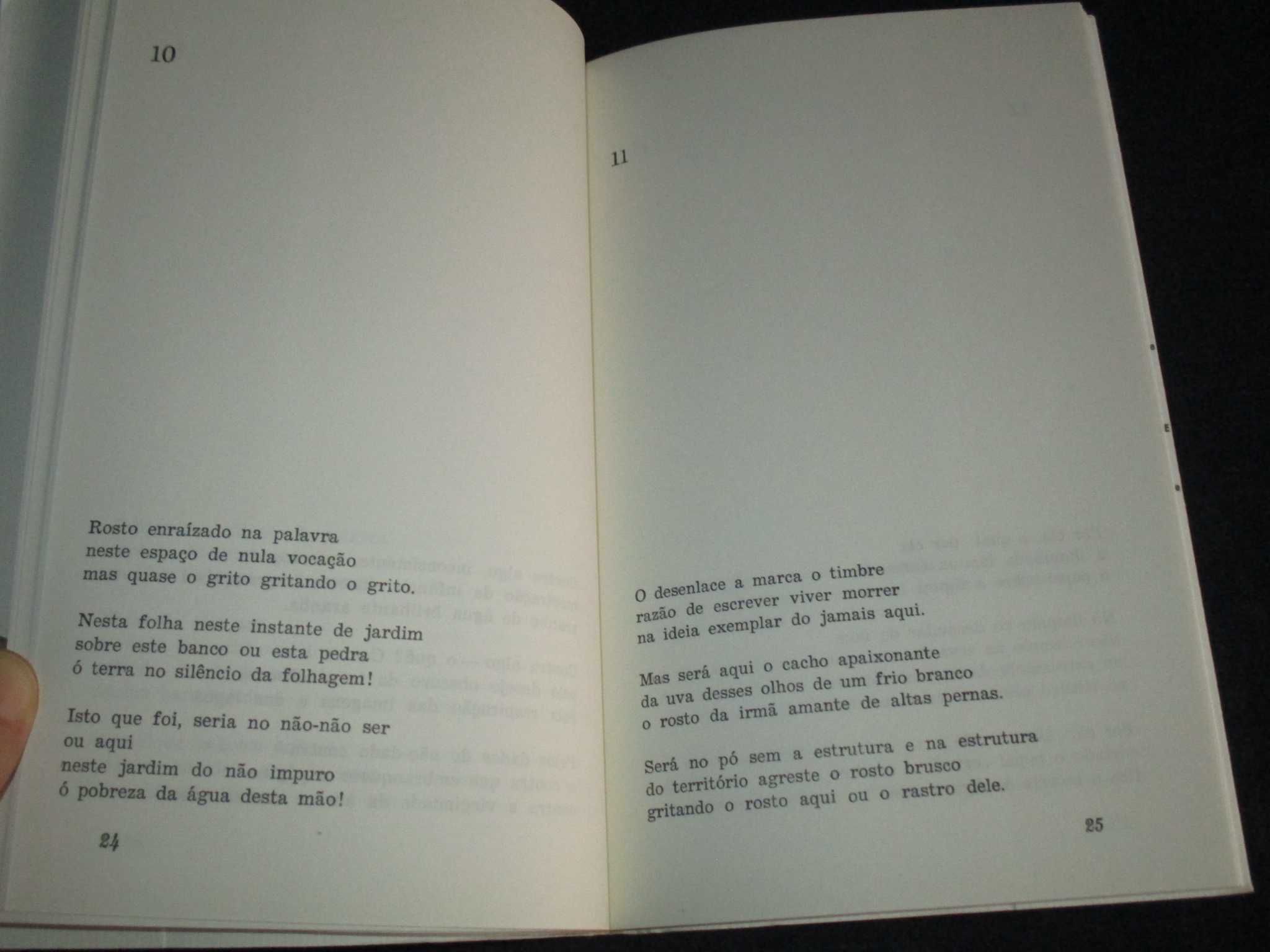 Livro O Incêndio dos Aspectos António Ramos Rosa 1ª edição