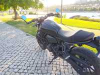 Yamaha xsr700 preta 2020, 5000km como nova, sempre em garagem.