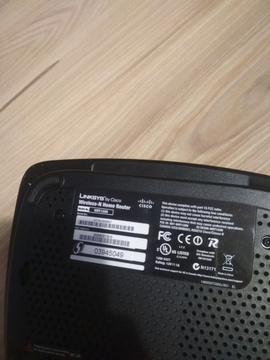 Router Linksys CISCO WRT120N