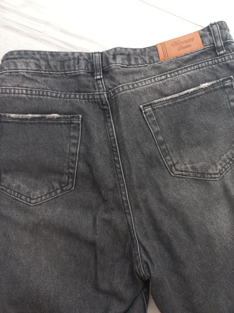 Жіночі сірі джинси моми на 48 розмір