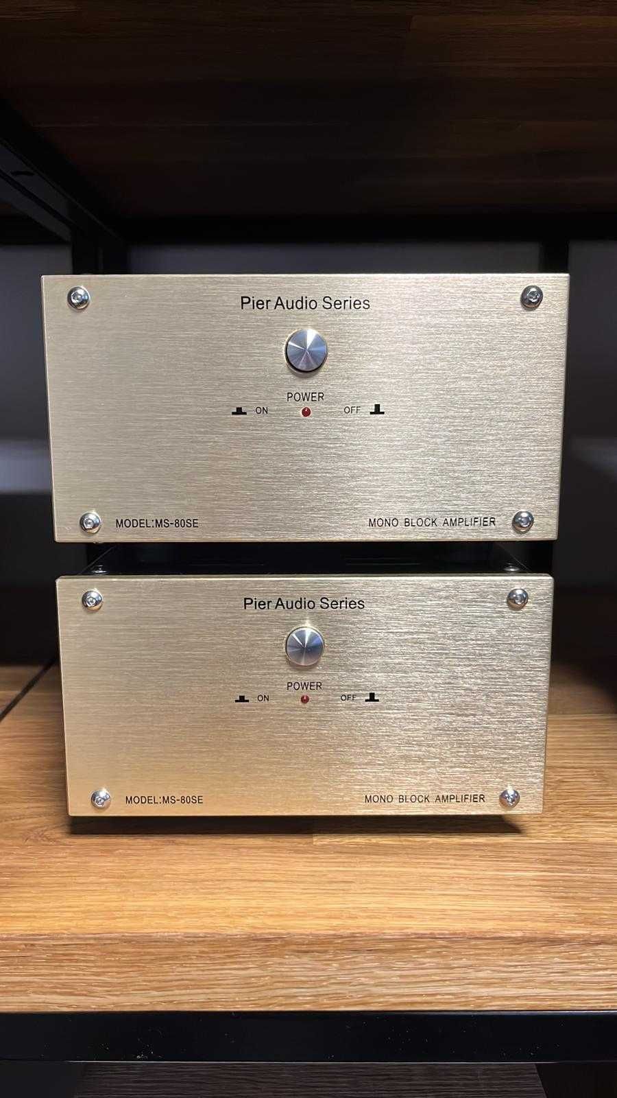 Zestaw Pier Audio końcówki mocy MS 80 SE komplet 2 szt. OUTLET