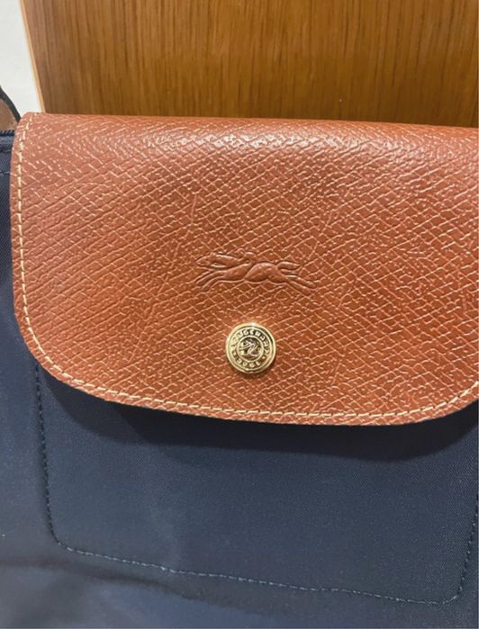 Mala longchamp Azul tamanho L