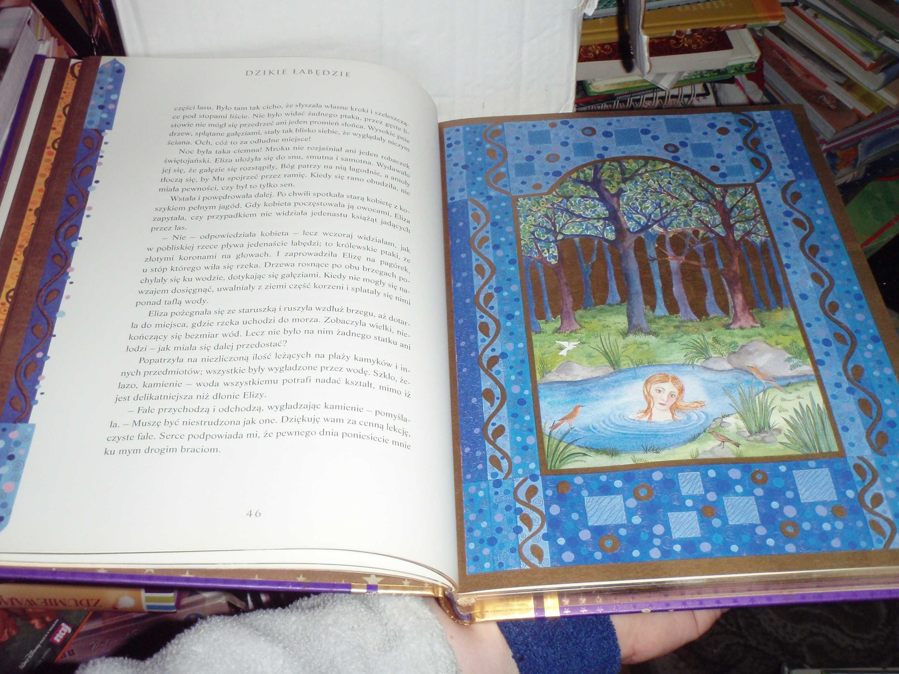 Andersen BAŚNIE  Reader's Digest  twarda złocona oprawa