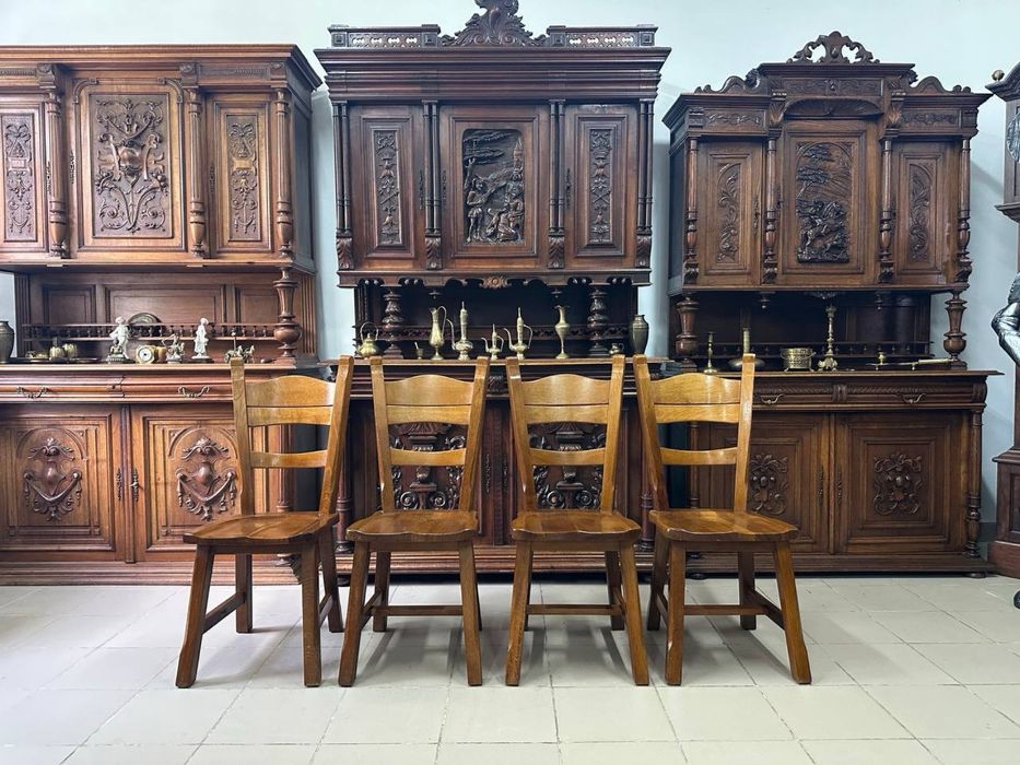 Стіл дубовий розкладний дерево 3465 стільці дуб стулья 3466