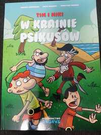 Komiks 'Tim i Miki w krainie psikusów'