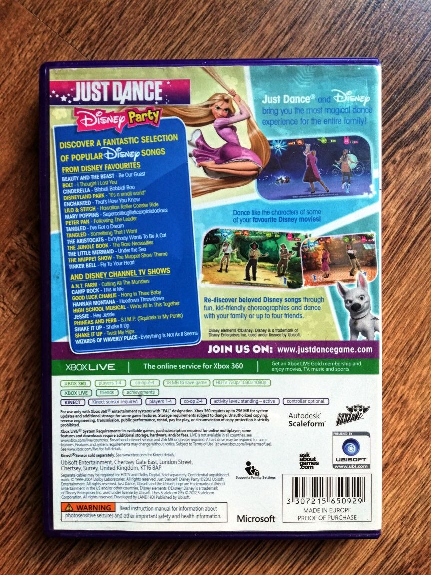 Gra Just Dance Disney Party Kinect XboX 360