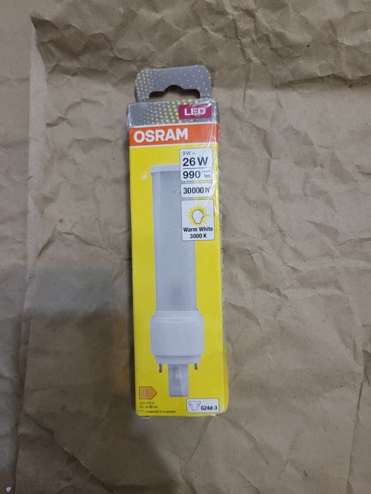 Лампа Led OSRAM DULUX D26 EM 9w для холодильників