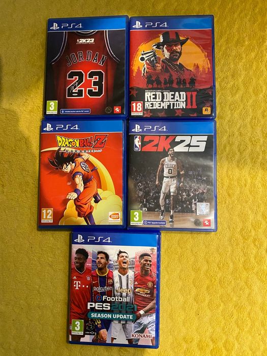 Vendo jogos ps4 em conjunto ou separado