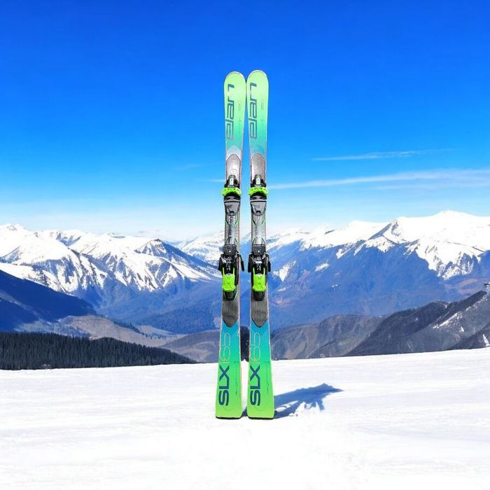 Narty zjazdowe Elan SLX  2022 r + EMX 12