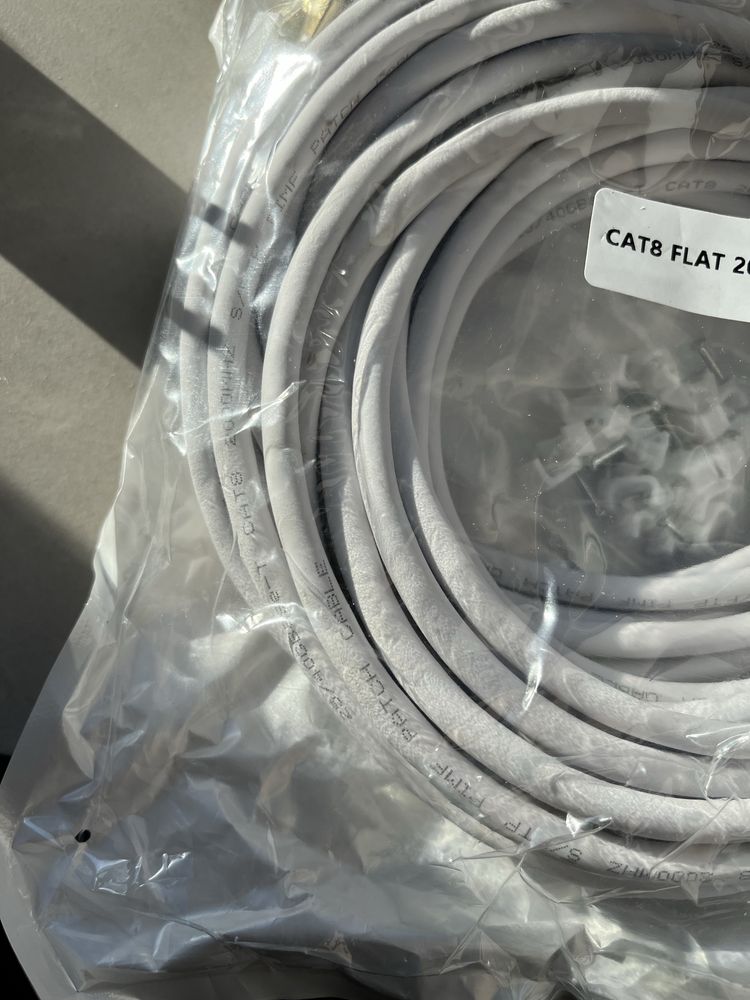 Ethernet інтернет-кабель Cat 8, 20 м