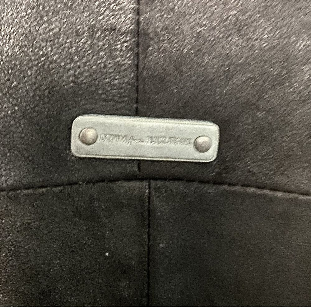 Kurtka ramoneska marynarka asymetryczna Pulz Jeans 36 skóra