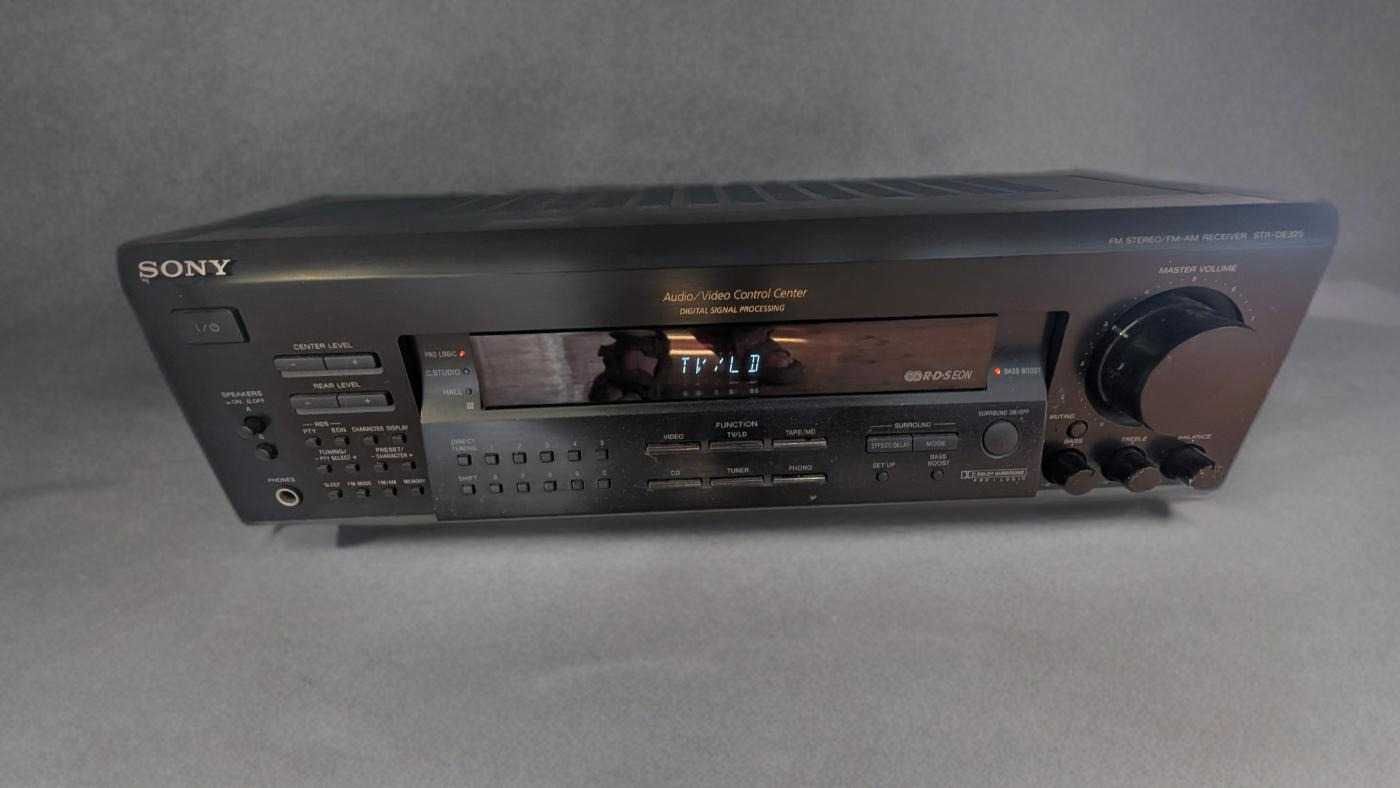 Amplificador Sony STR-D265 – Som potente e estilo clássico!