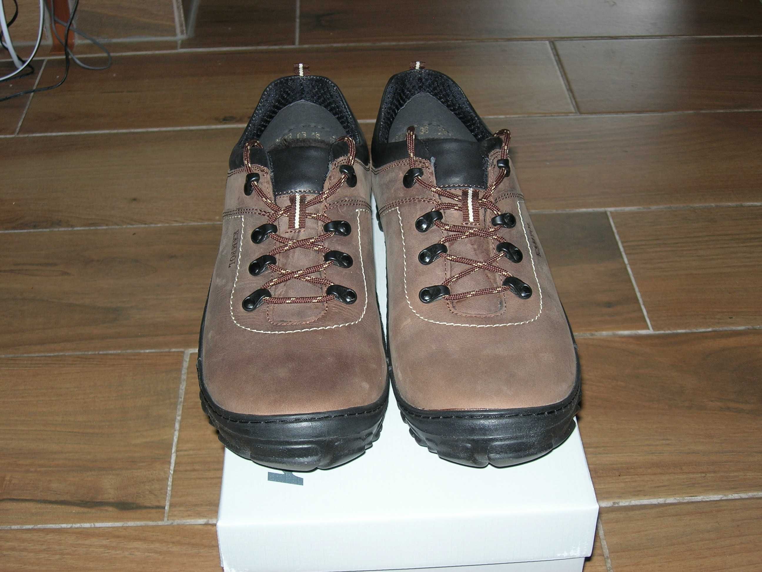 Buty tekkingowe czarno-brązowe r.46