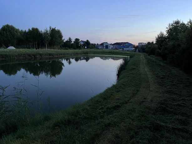 Działka rekreacyjna Werbkowice ze stawem rybnym