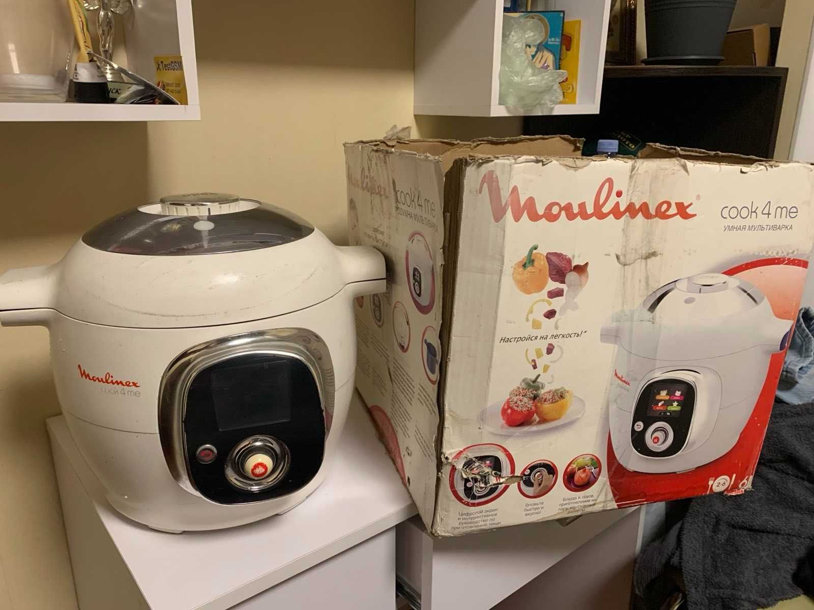 Мультиварка-скороварка MOULINEX Cook4Me CE7011