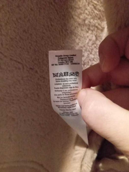 Kurtka Futro Damskie Krótkie Beżowe Sztuczne Nowe 14 Dorothy Perkins