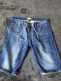 Spodenki jeans 84cm pas, tanio
