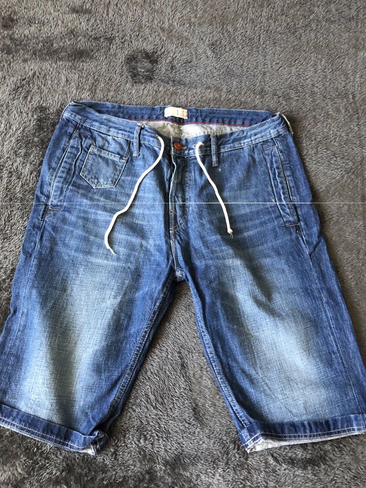 Spodenki jeans 84cm pas, tanio