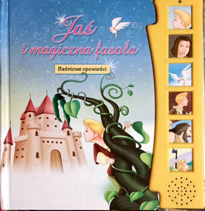 Książka z dźwiękami Jaś i magiczna fasola