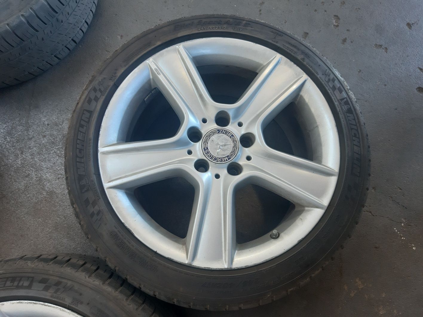 Felgi 17 mercedes 5x112 dwie szerokości felg