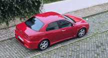 Alfa Romeo 156 GTA - um dos únicos no mundo neste estado