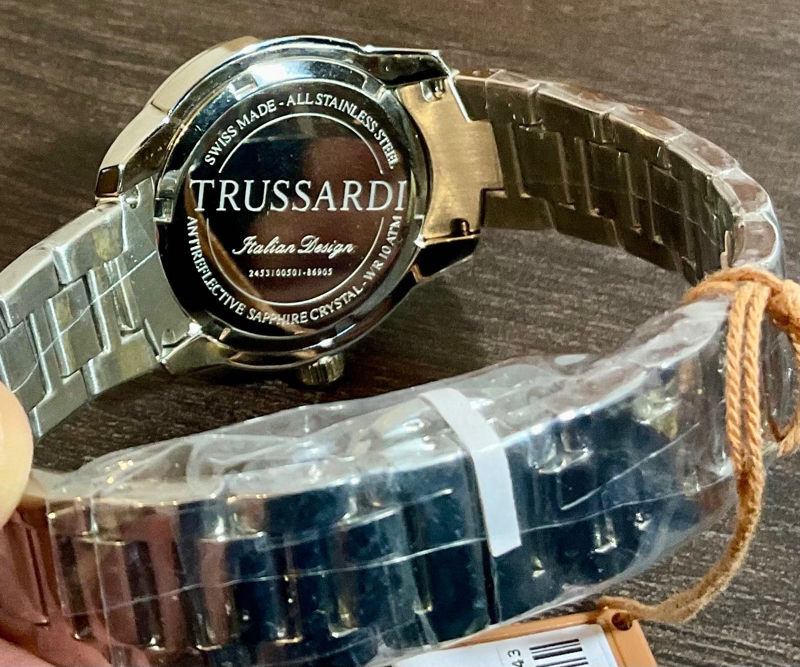 Trussardi - just Time Diamond, Kobiety -2022. Nowy. Prezent.