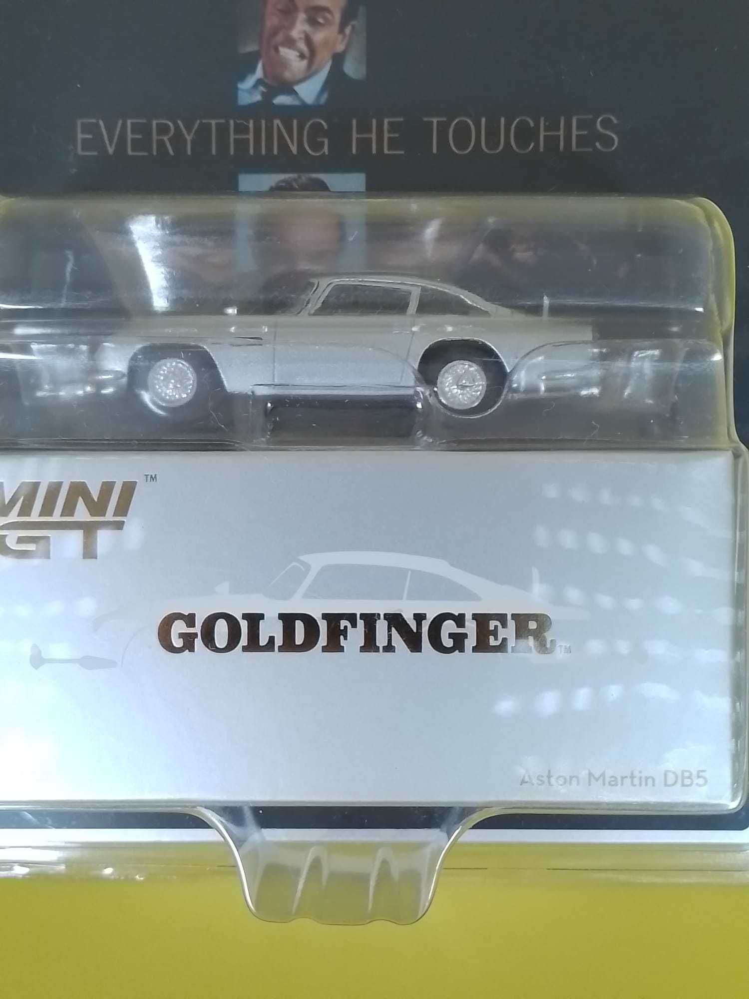 Mini GT 1/64 - Serie 007 James Bond - Aston Martin DB5/Jaguar C-X75