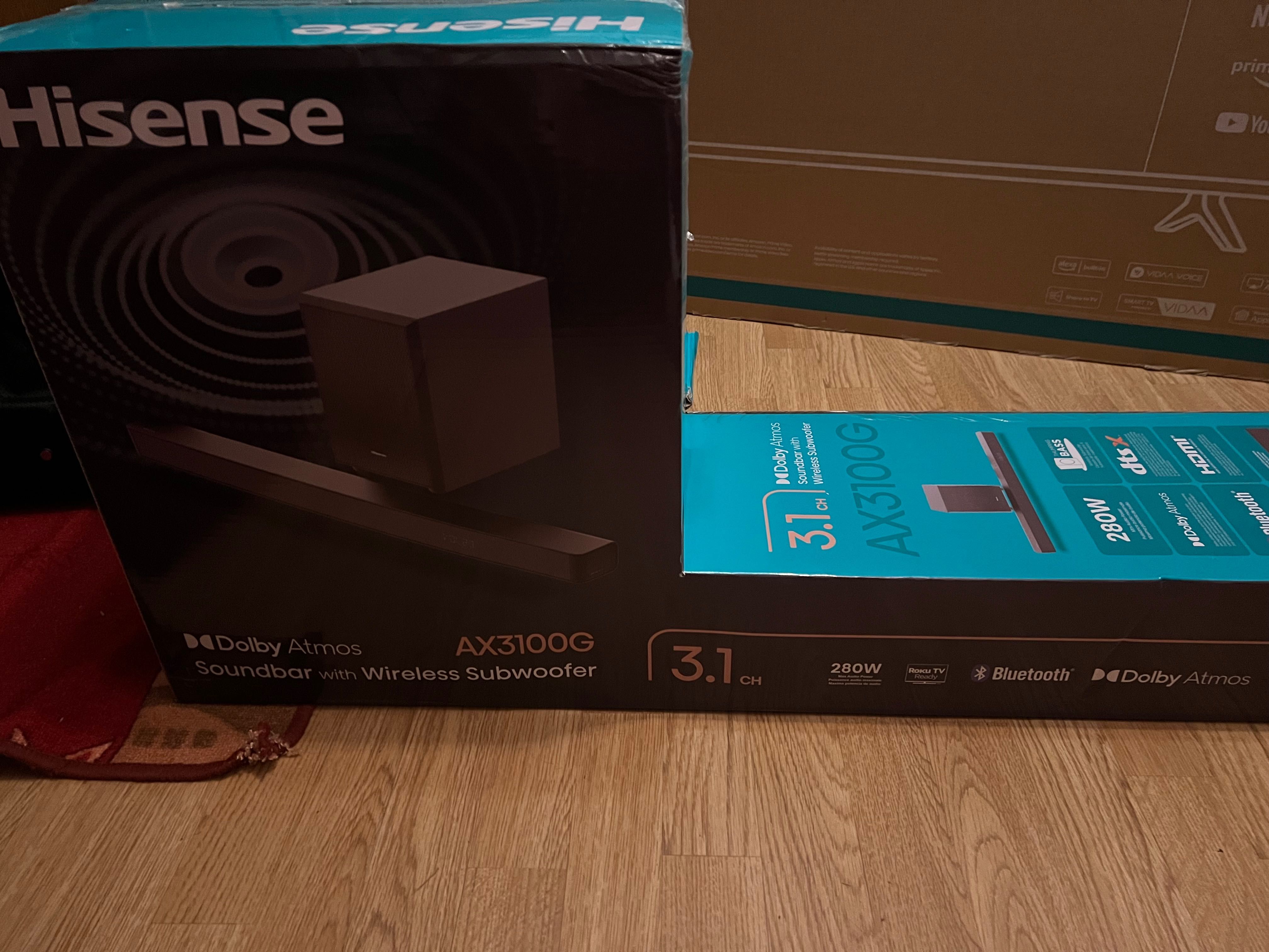 Soundbar Hisense ax3100g