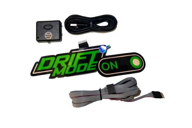 Naklejka samochodowa led DRIFT MODE ON - USB Naklejka