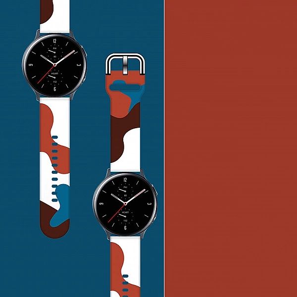 Strap Moro opaska do Samsung Galaxy Watch 46mm silikonowy pasek branso