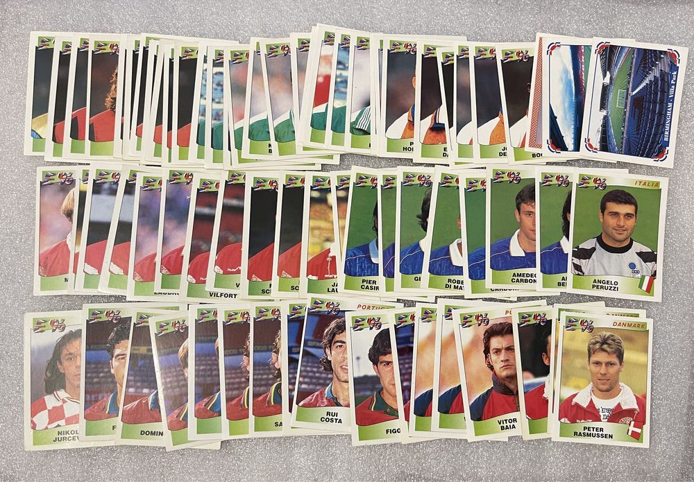 Стикеры Panini Чемпионат Мира 1998, Евро 1996, Евро 2000