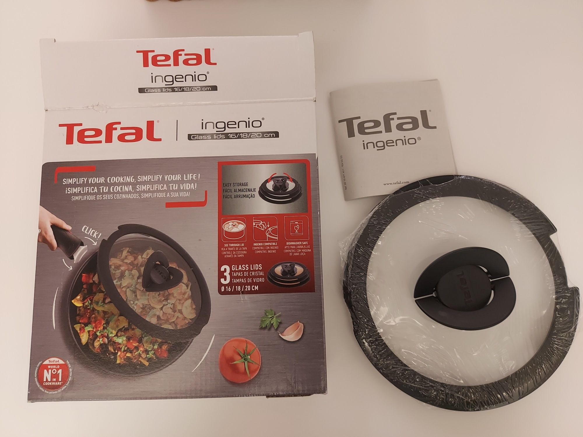 Tampa Tefal Ingeniou 18cm