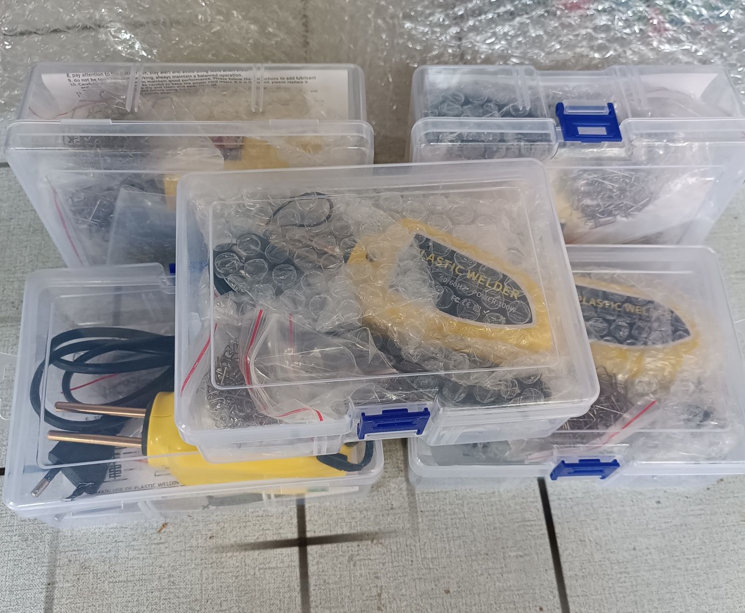 Гарячий степлер 100W (паяльник)+ СКОБИ