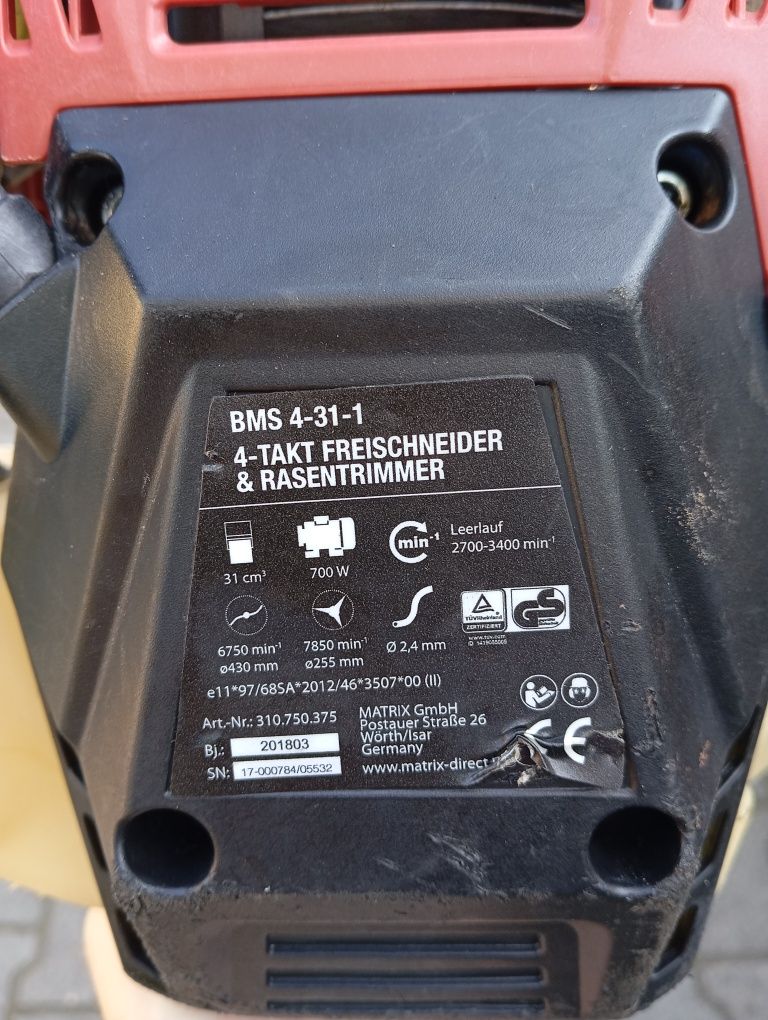 Kosa spalinowa Matrix bms 4-31