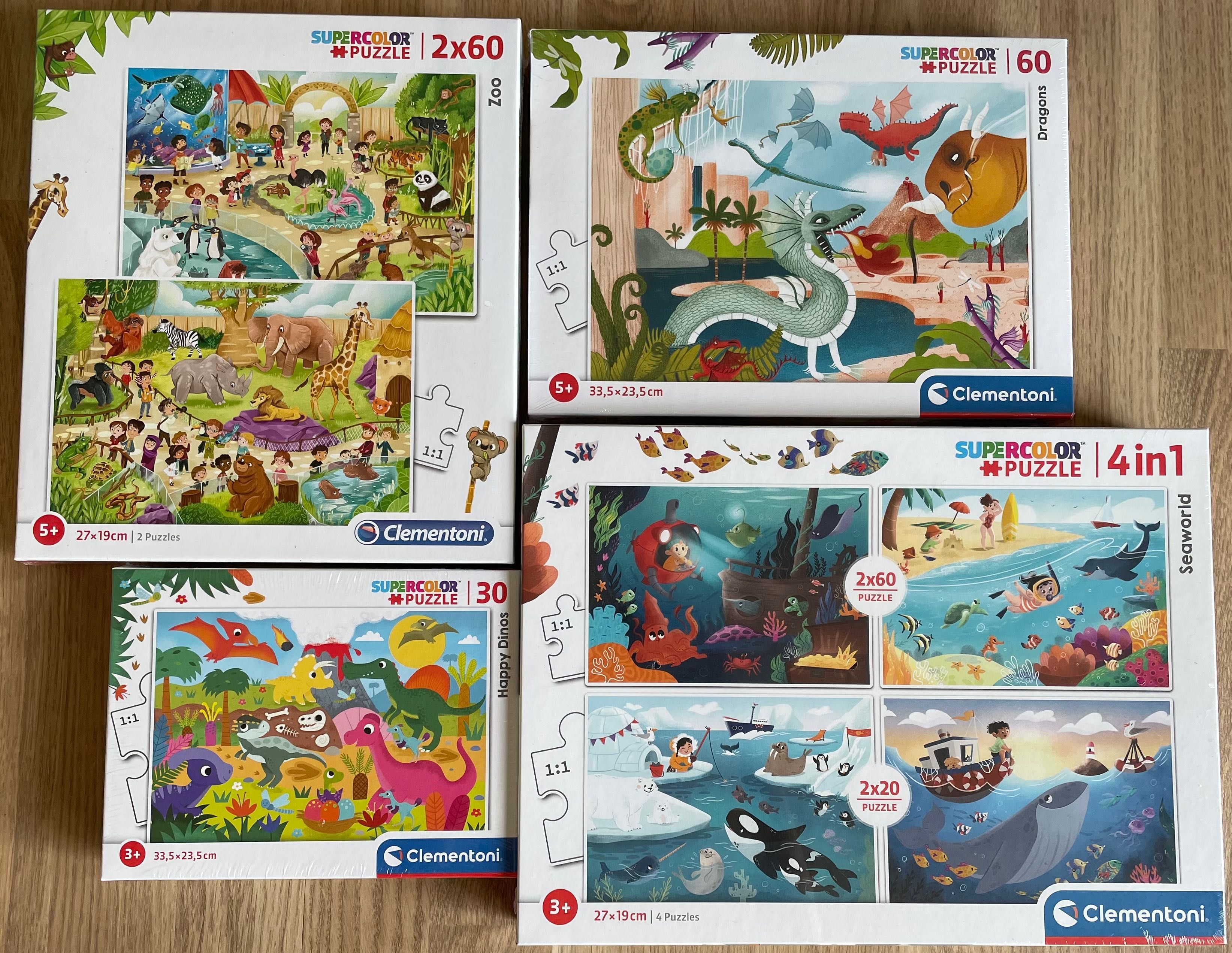 Puzzles varios tamanhos