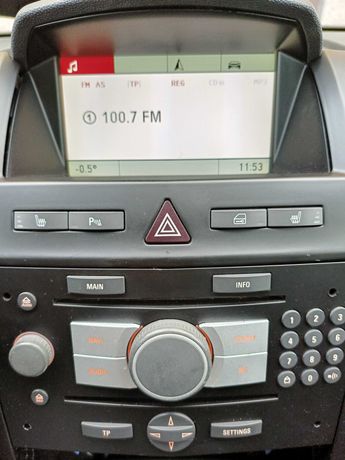 Opel Zafira Radio samochodowe z kolorowym wyświetlaczem CID