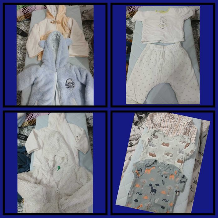 Envio ctt Lote 20 pares sapatos 16 a 27 e 10 peças bebés roupas