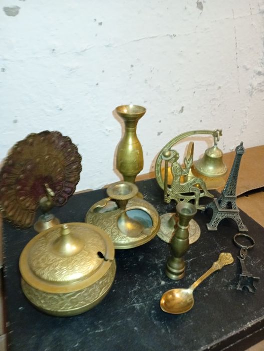 Bibeloty z mosiądzu