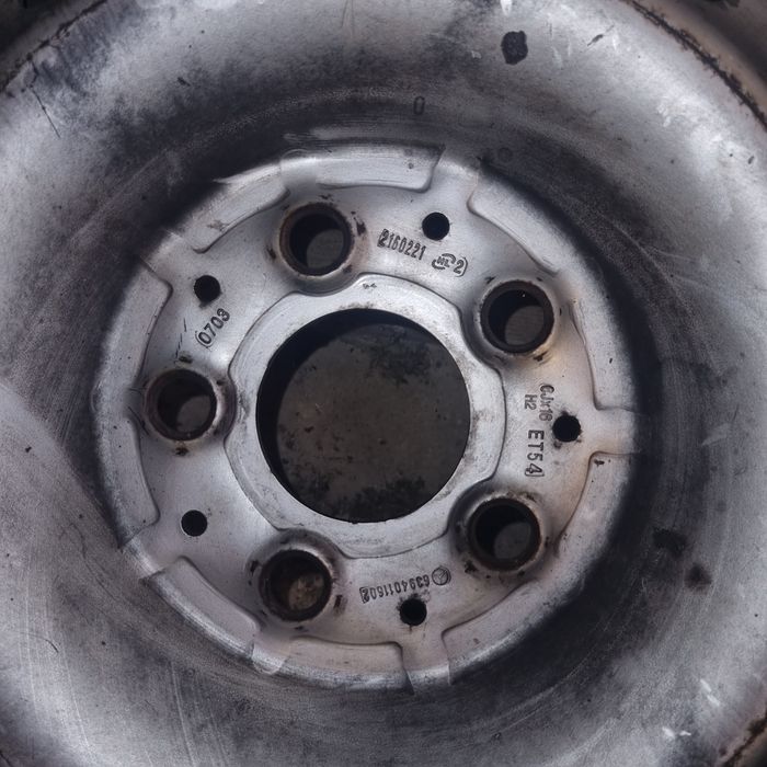 Диски металеві mersedes Vito 5*112 R16