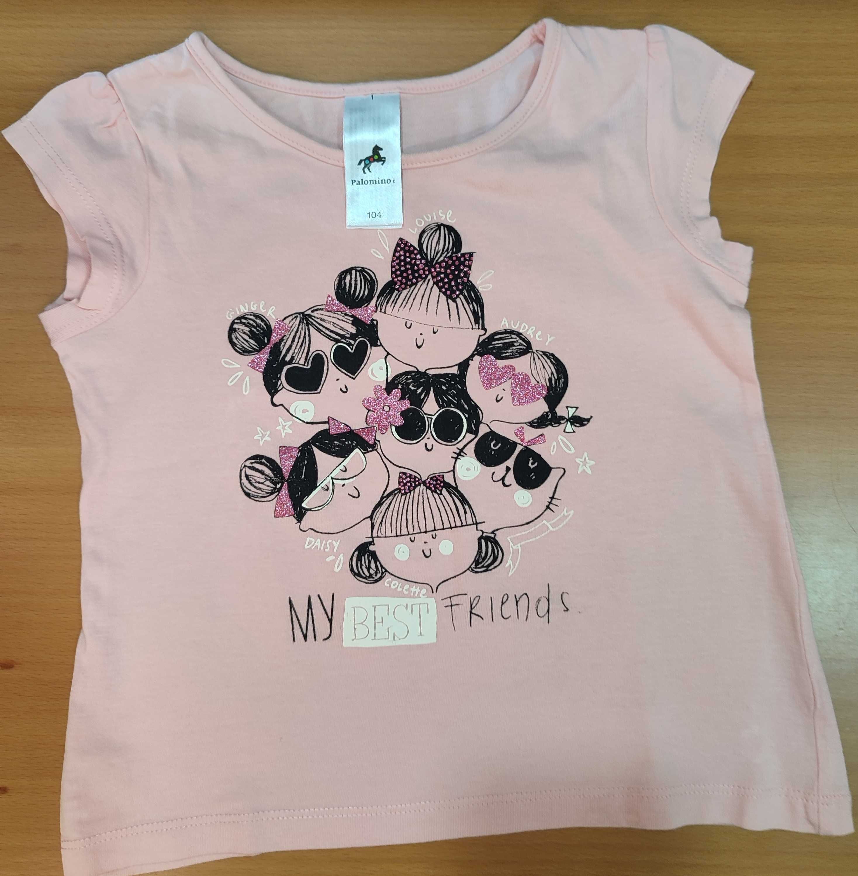 Várias T-shirts menina -  Tam. 3/4 anos - ZARA, H&M, C&A - 2 € cada