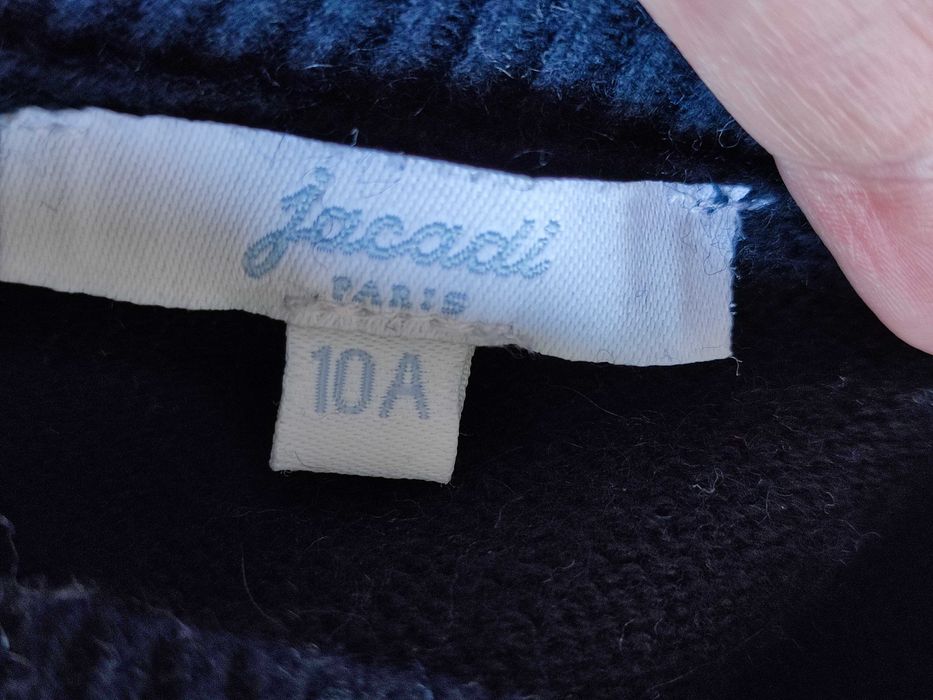 Sukienka dziewczęca francuska Jacadi 10 lat, 140 cm, 20 % wełna